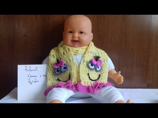 Bufanda crochet minion
