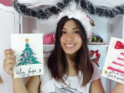 Cartas Navideñas. tarjetas , DIY especial Navidad , manualidades 