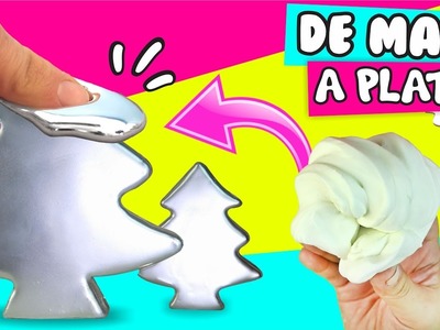 #DIY ★ ARBOLITOS decorativos DE PLATA!!  ✔ ★ Así o Más Fácil ★