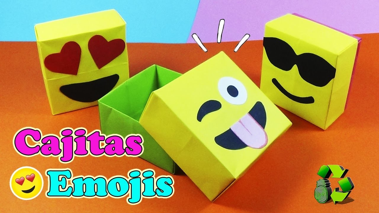 DIY Cajas Emojis 