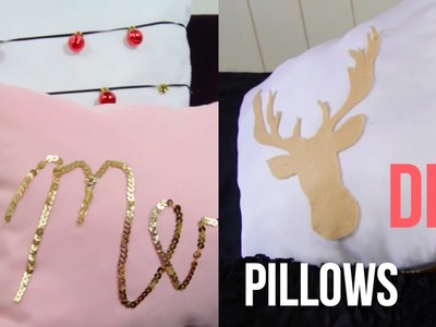 DIY Christmas Pillows! || Lizkaren Diaz