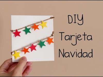 DIY-Tarjeta de Navidad. Christmas Card