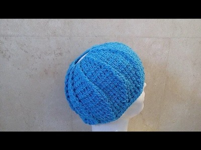 GORRO COLETERO CROCHET