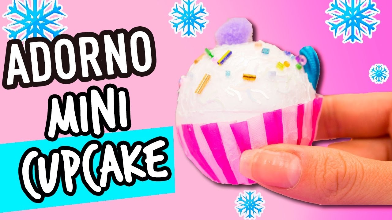 Haz un Mini cupcake como Adorno Navideño!! | Decora tu Pino | Manualidades de Navidad Catwalk