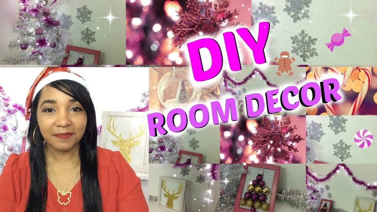 IDEAS PARA DECORAR TU HABITACIÓN EN NAVIDAD.DIY ROOM DECOR CHRISTMAS