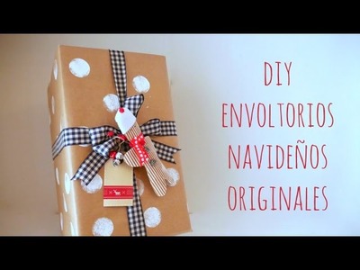 ¡Envuelve un regalo conmigo! DIY paquetes originales para Navidad. DN2016 Episodio 9