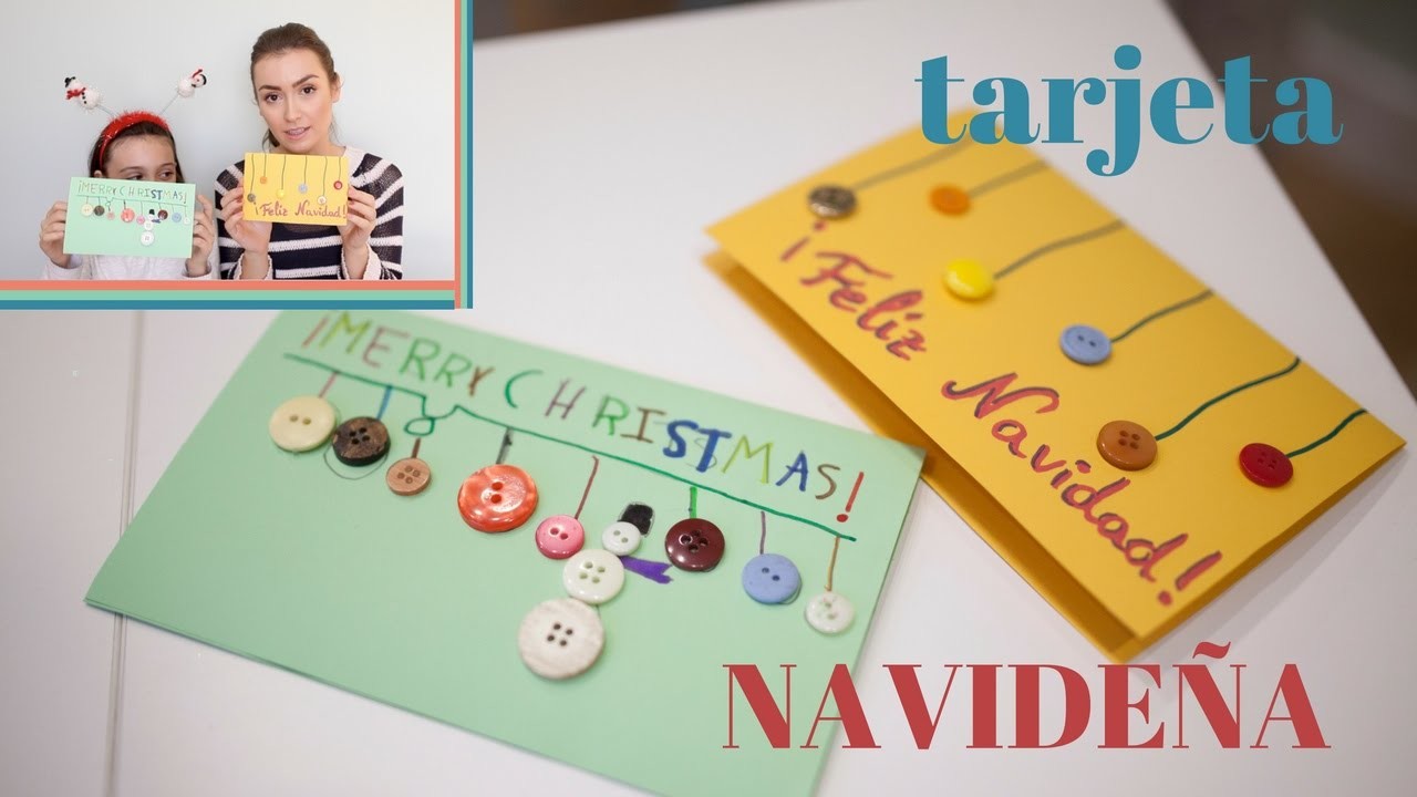 Tarjeta Navideña | DIY Christmas Card