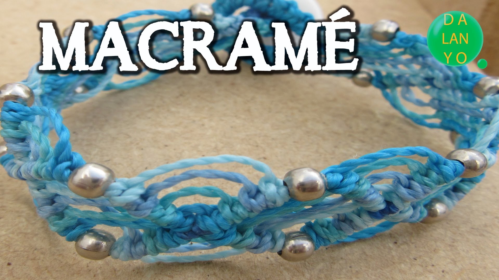 Pulsera escalera de color |Macrame | DIY | Facil