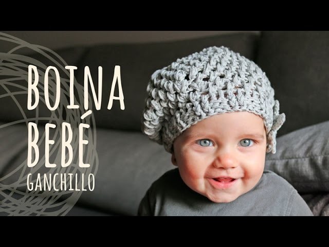 Tutorial Boina Fácil Bebé Ganchillo | Crochet