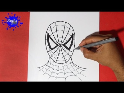 Como dibujar al hombre araña - How to draw spiderman