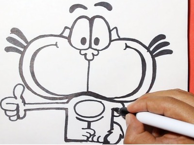 How to draw gaturro - como dibujar a gaturro