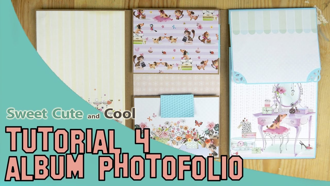 Album de scrapbooking Photofolio tutorial 4