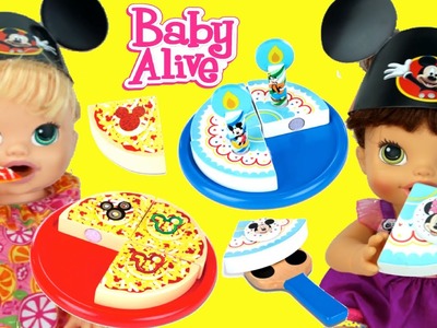 Baby Alive Come Pastel Pizza - Play Doh Juguete Fiesta Cumpleanos La Casa de Mickey