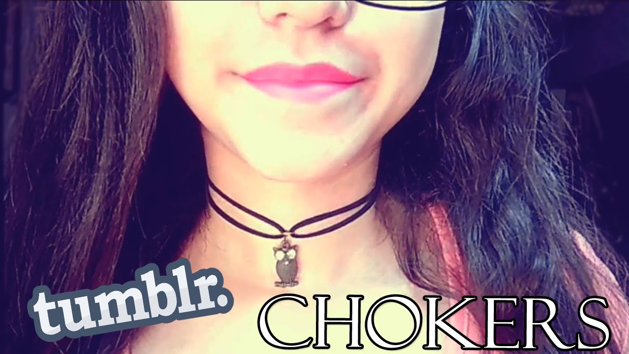 HAZ TU PROPIO CHOKER! AL ESTILO TUMBLR♥