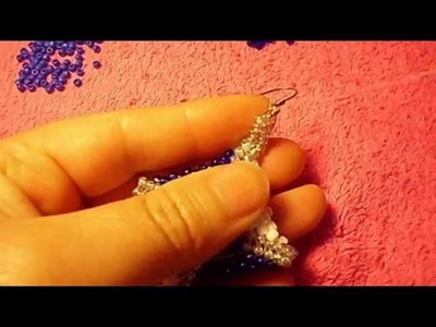 Peyote stitch es muy fasil de hacer y los aretes me quedaron bellos#01