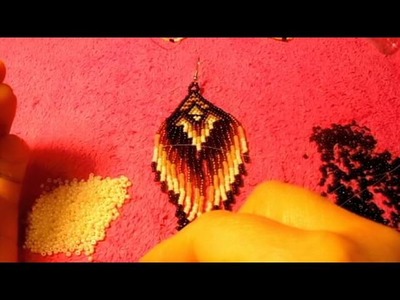 Peyote stitch los aretes son bellisimos que no ojala les gusten a ustedes #2