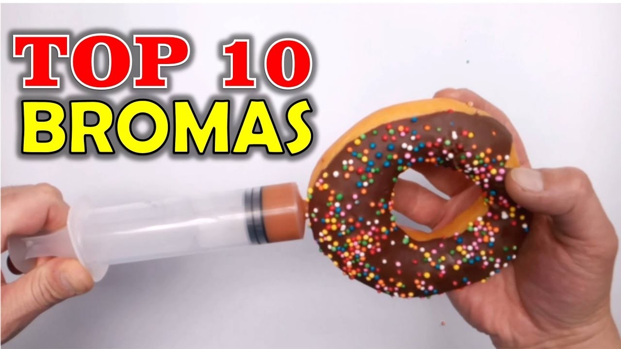 TOP 10 BROMAS - Bromas para hacer a tus amigos (Recopilación 2016)