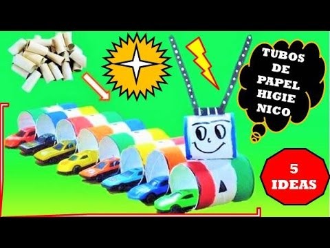 5 cosas increíbles pueden hacerse usando rollos de papel higienico