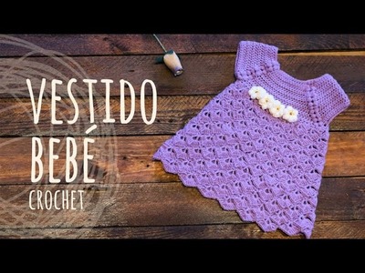 Tutorial Vestido Bebé Ganchillo | Crochet