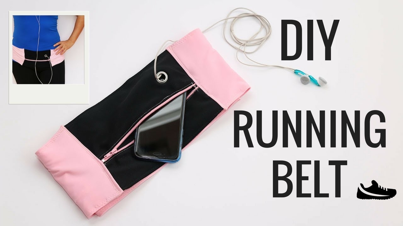 DIY RUNNING BELT | Cómo hacer cinturón running fácil.