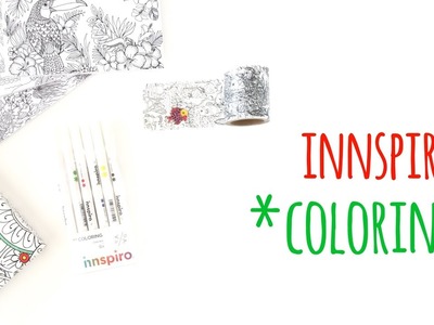 Colección *Coloring de Innspiro - HAUL Scrapbook