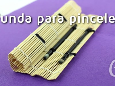 Cómo hacer un estuche para las brochas o pinceles| facilisimo.com