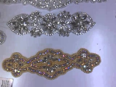 Deslumbrantes, las nuevas Aplicaciones para Vestidos LUXOR, FB: Luxor Crystal Stones.  en Mexico