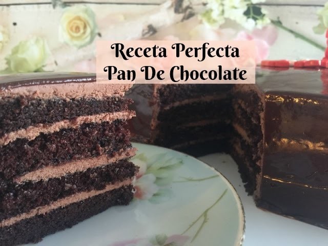 Pastel Chocolate , Suave, Exquisito y Facil la Mejor Receta