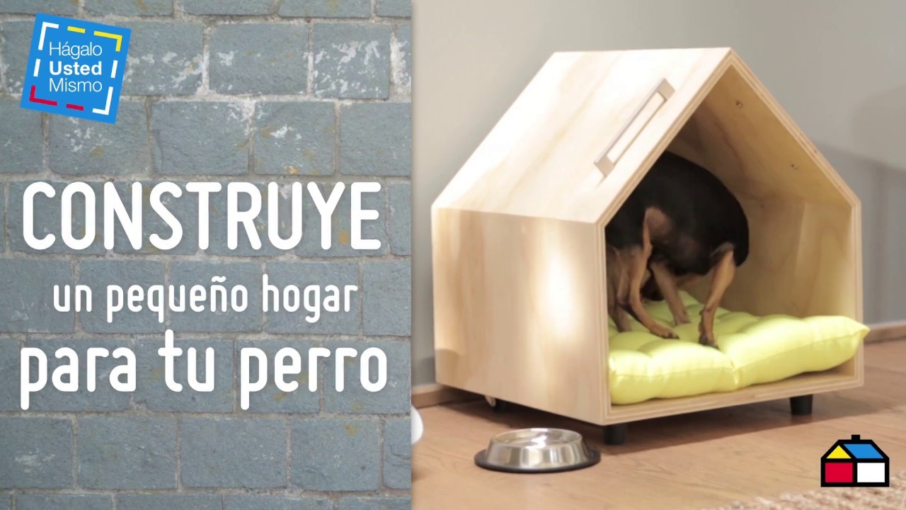 Construye un pequeño hogar para tu perro