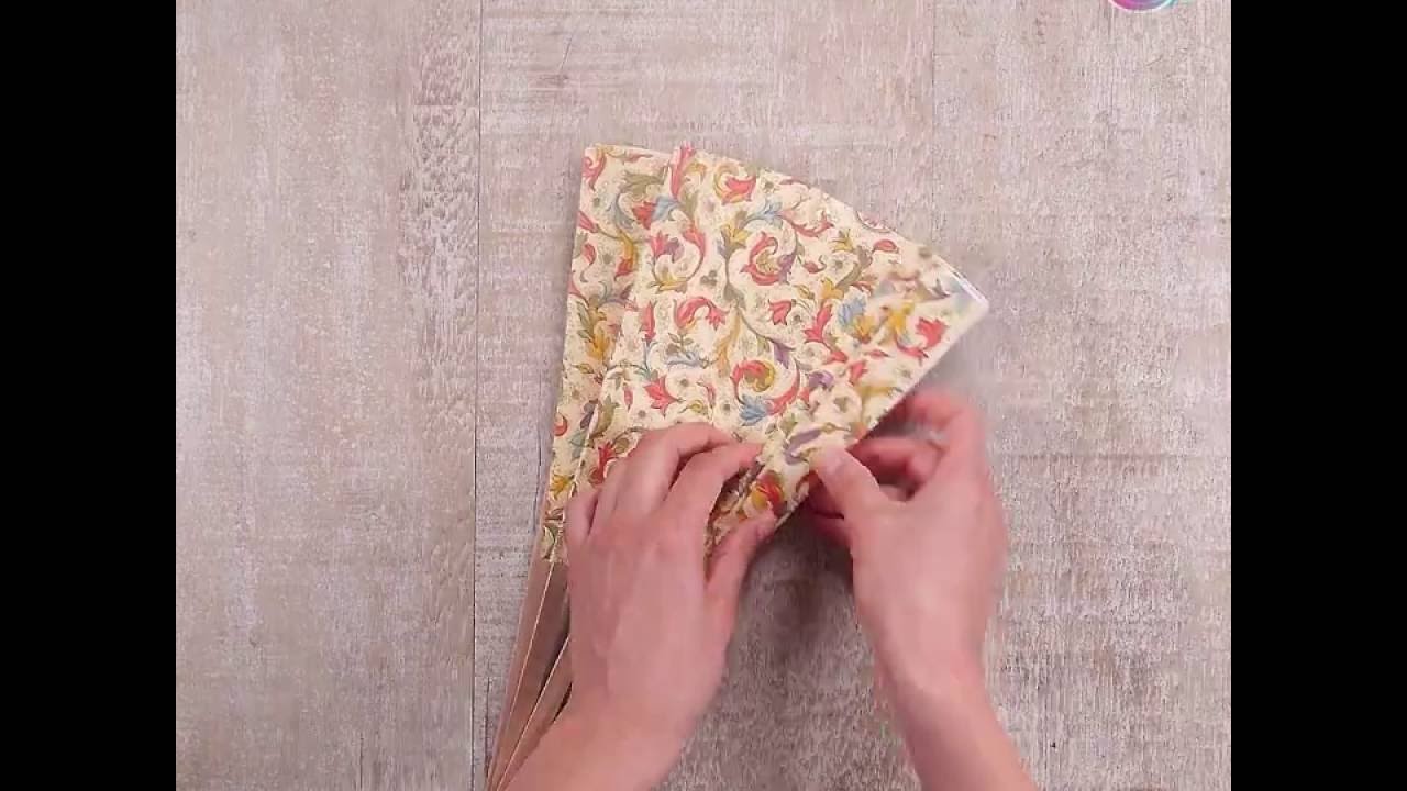 ¡Aprende cómo hacer tu propio abanico con el papel que más te guste!