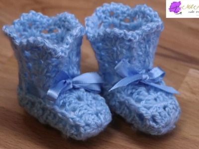 Zapatitos para Bebé Crochet