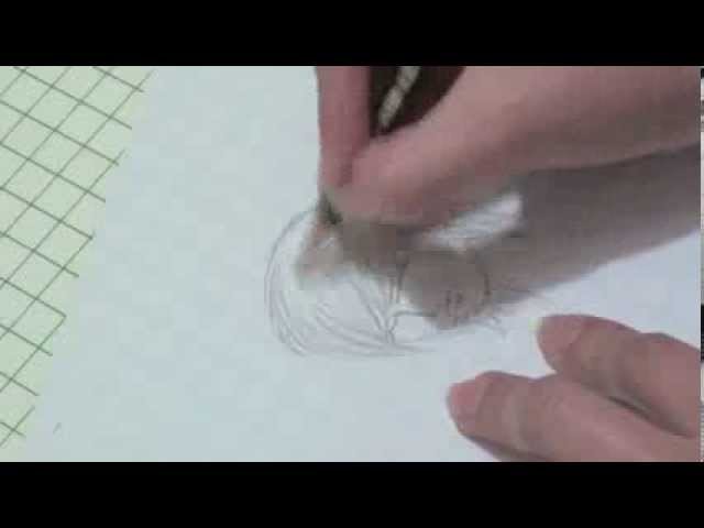 Como dibujar el cabello de los hombres