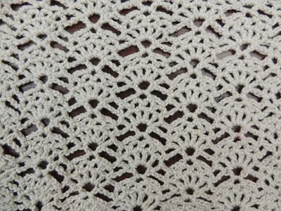 Crochet: Punto Abanico # 12
