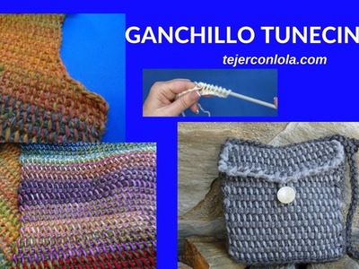 GANCHILLO TUNECINO, NOCIONES BASICAS
