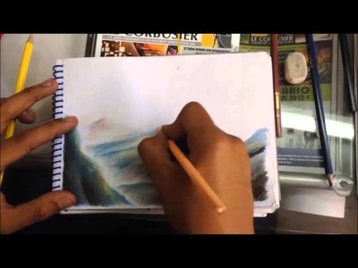 Técnicas de pintado con colores - Paisajes CAP.2
