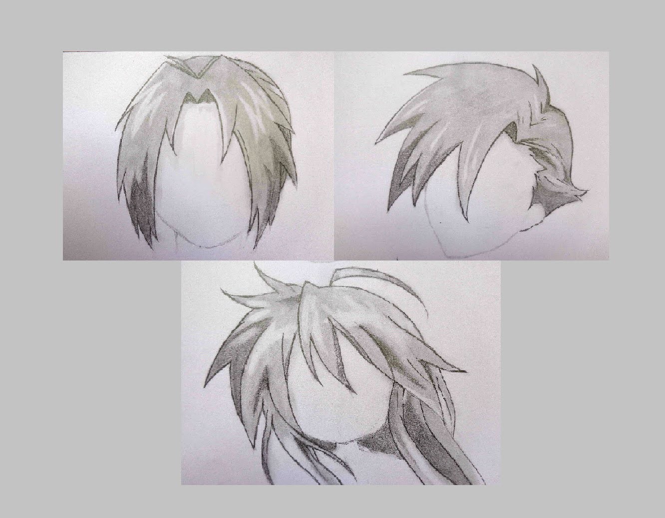 TUTORIAL | Como dibujar cabello manga a lápiz | Selbor