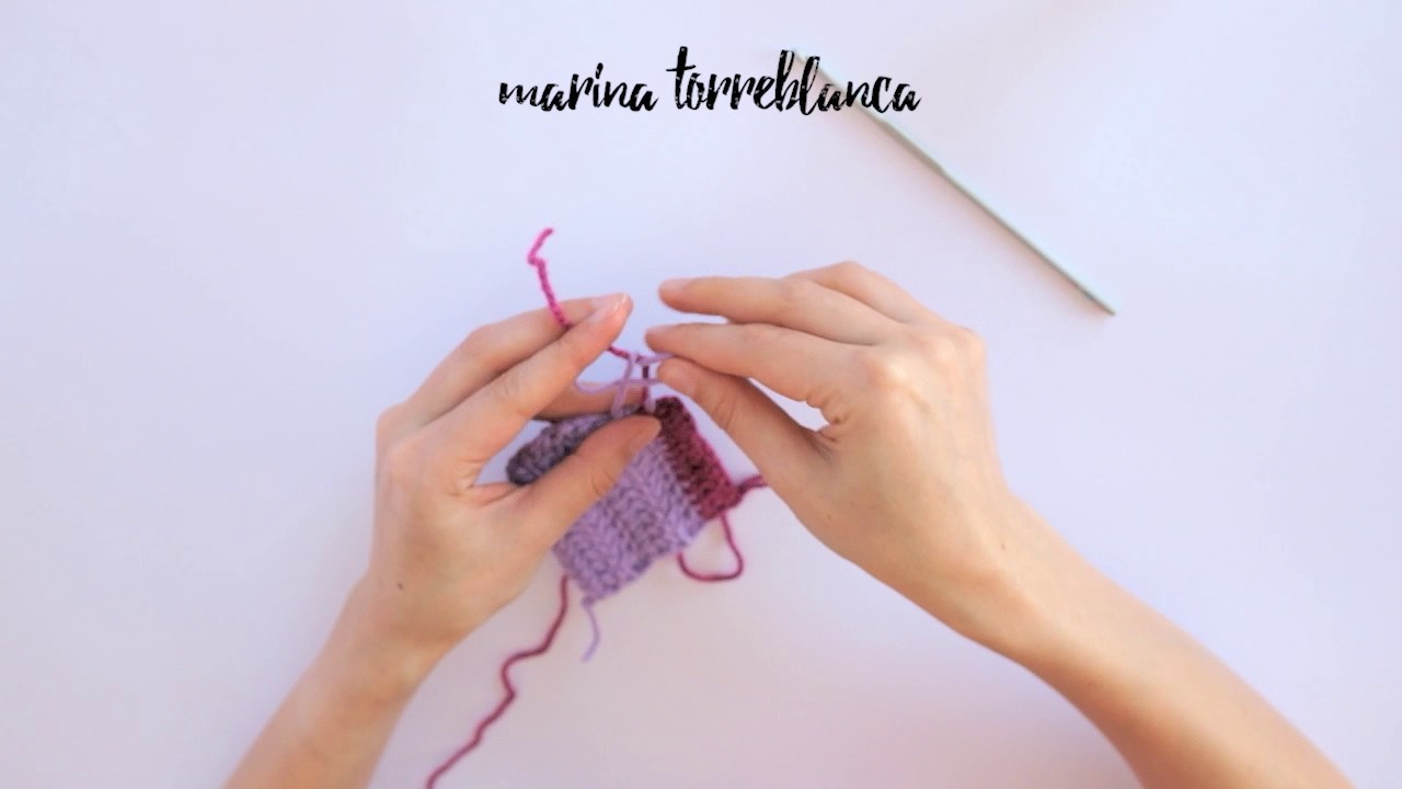 Cómo cambiar de color a crochet (¡correctamente!)