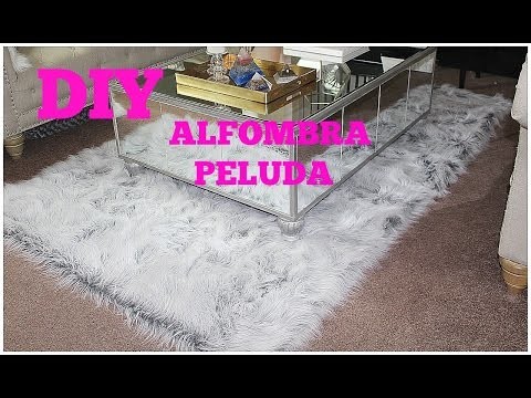 DIY | ALFOMBRA PELUDA- DIY FUR RUG