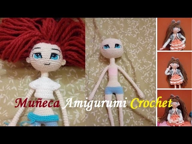 Muñeca Articulable a Crochet - Parte 1: Cuerpo Base
