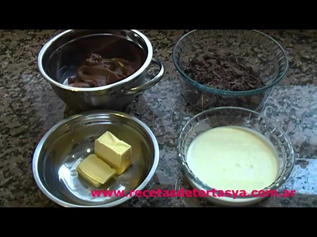 Tarta Tofi de Dulce de leche y Ganache de Chocolate - Recetas de Tortas YA!