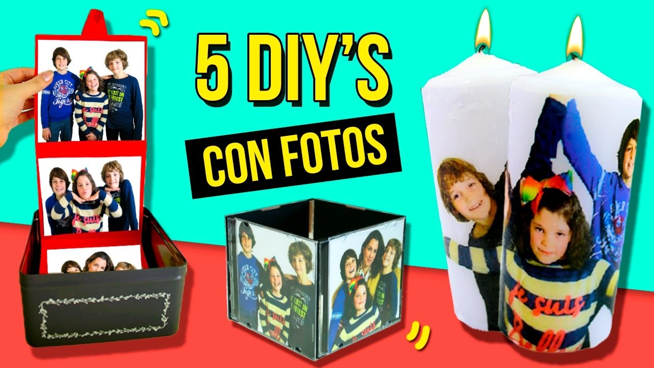 5 REGALOS FÁCILES Y BONITOS para SAN VALENTIN * MANUALIDADES DIY's con FOTOS 