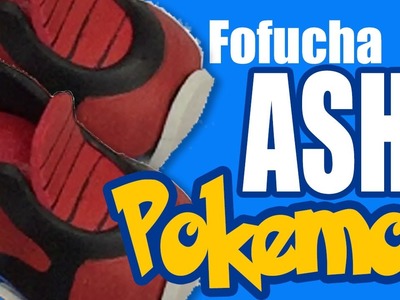 Como hacer zapatos para fofucha Ash (Pokemon) - How to make shoes for fofucha Ash (Pokemon)
