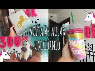 DIY MATERIAL MÁGICO DE UNICÓRNIO | Back to School Unicorn. Ft: Eduardo Wizard