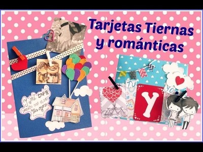 DIY. TARJETAS 3D fácil y románticas. cartón.love cards