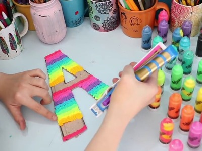 MANUALIDADES COLORIDAS PARA REGALAR!!  Dani Hoyos Art