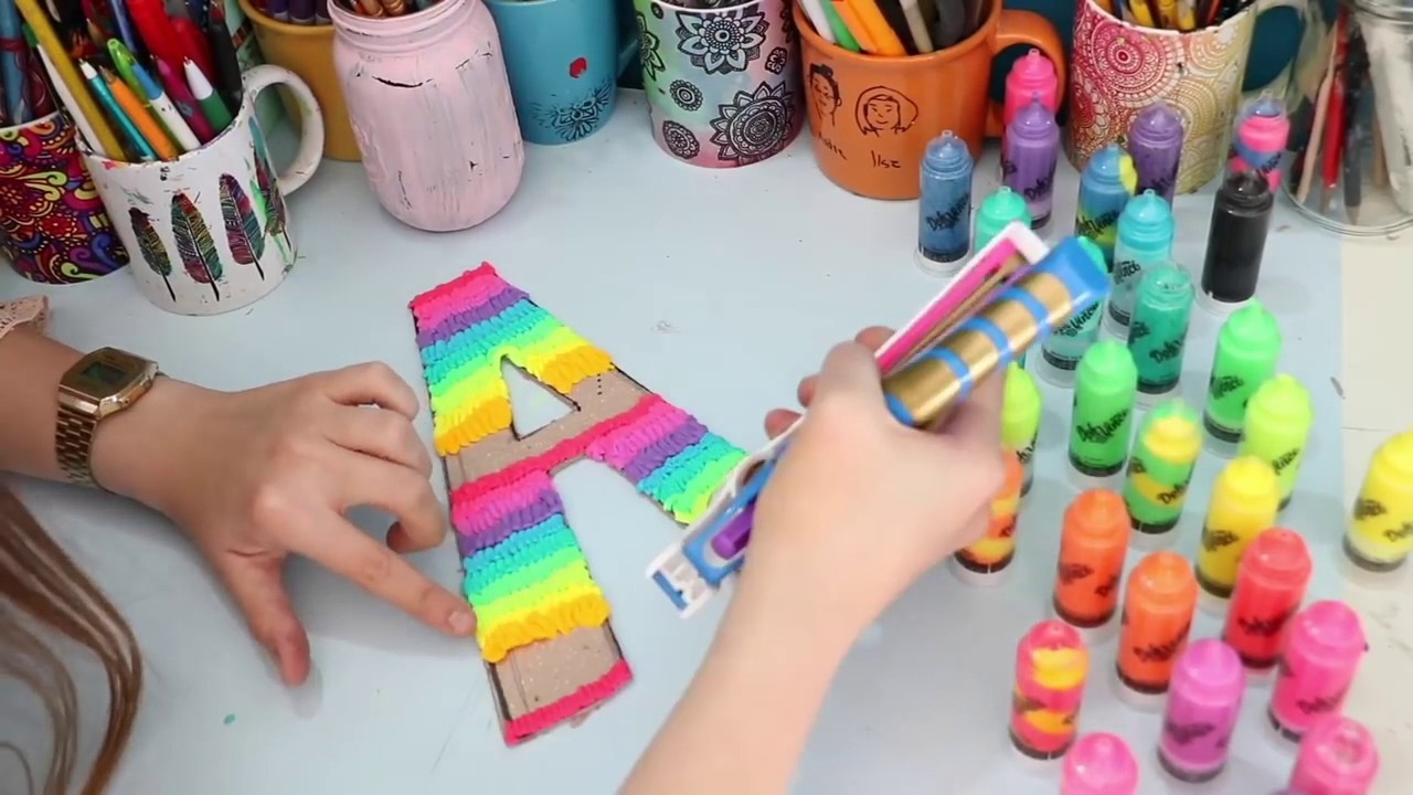 MANUALIDADES COLORIDAS PARA REGALAR!!  Dani Hoyos Art