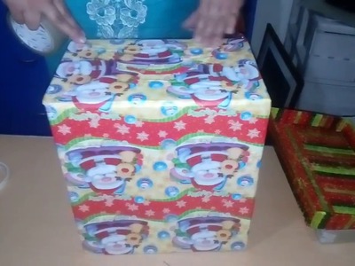 Rinconcito de manualidades -Caja forrada para todo tipo de uso