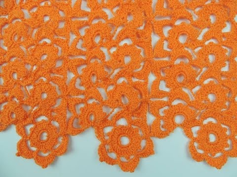 Crochet: Punto Entrelazado # 9