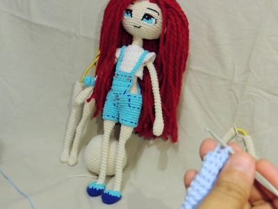 Muñeca Articulable a Crochet - Parte 4: Piernas