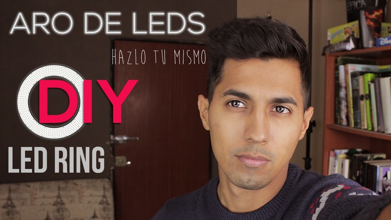 Cómo hacer un ARO de LEDS | Lámpara LED RING | DIY